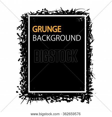 Grunge Background Hand Draw. For Your Business Project. Vector Illustration
