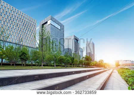 Located In The Financial District Of Xincheng In The East, Ningbo, China.