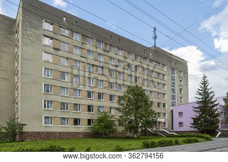 Truskavets, Lviv Region, Ukraine, May 24, 2019, Mineral Water Pump Room In The City