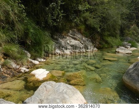 Rio Barbaira Stream, Rocchetta Nervina, Liguria - Italy