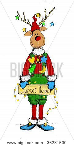 Красный нос оленей