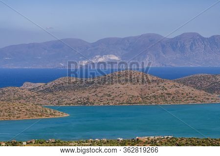 A View Of Kalydon Island, Crete, Greece