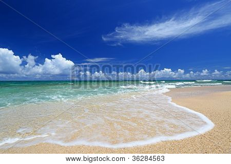 หาดในโอกินาว่า
