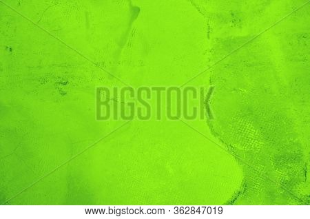 Abstract Green Bright Color Background For Design.