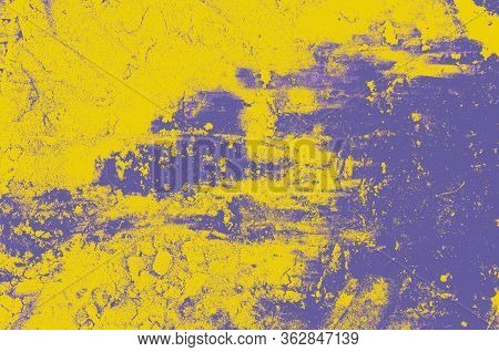 Abstract Violet, Purple And Yellow Colors Background For Design.