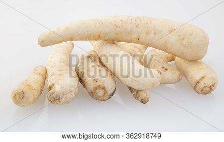 Arracacha - Arracacha - Arracacia Xanthorrhiza. White Background