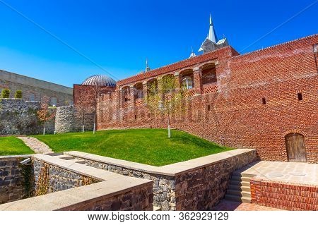 View Of The Famous Rabat Or Rabati Fortress In Akhaltsikhe, Georgia