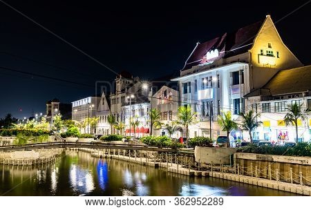 Traditional Architecture In Kota Tua, The Old Town Of Jakarta, Indonesia