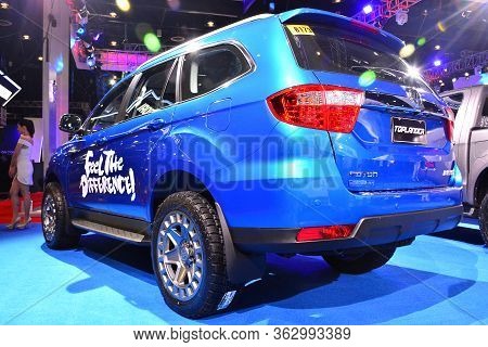 Pasay, Ph - April 7 - Foton Toplander At Manila International Auto Show On April 7, 2018 In Pasay, P