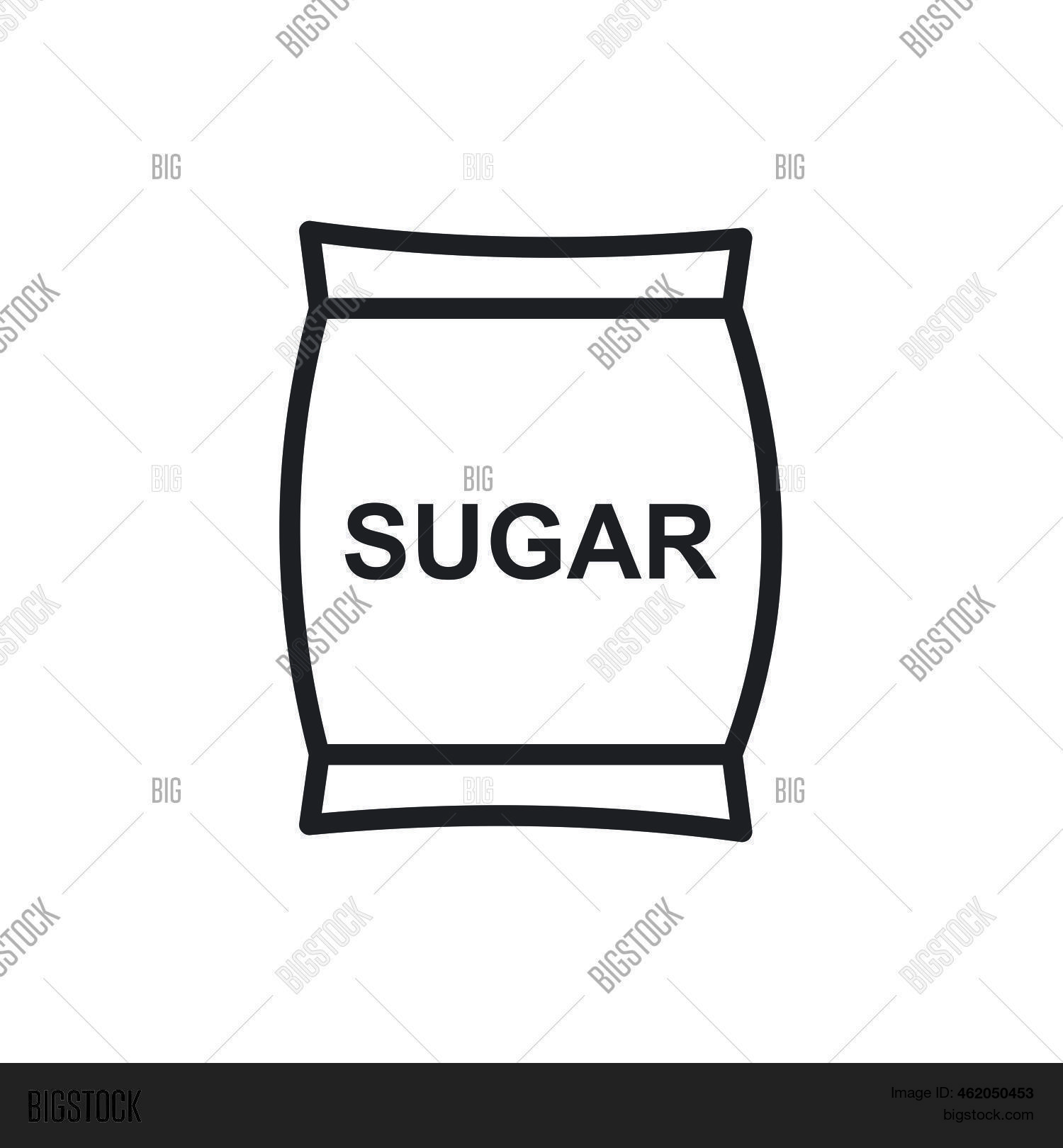 Sugar Icon Template Vector & Photo (Free Trial) | Bigstock