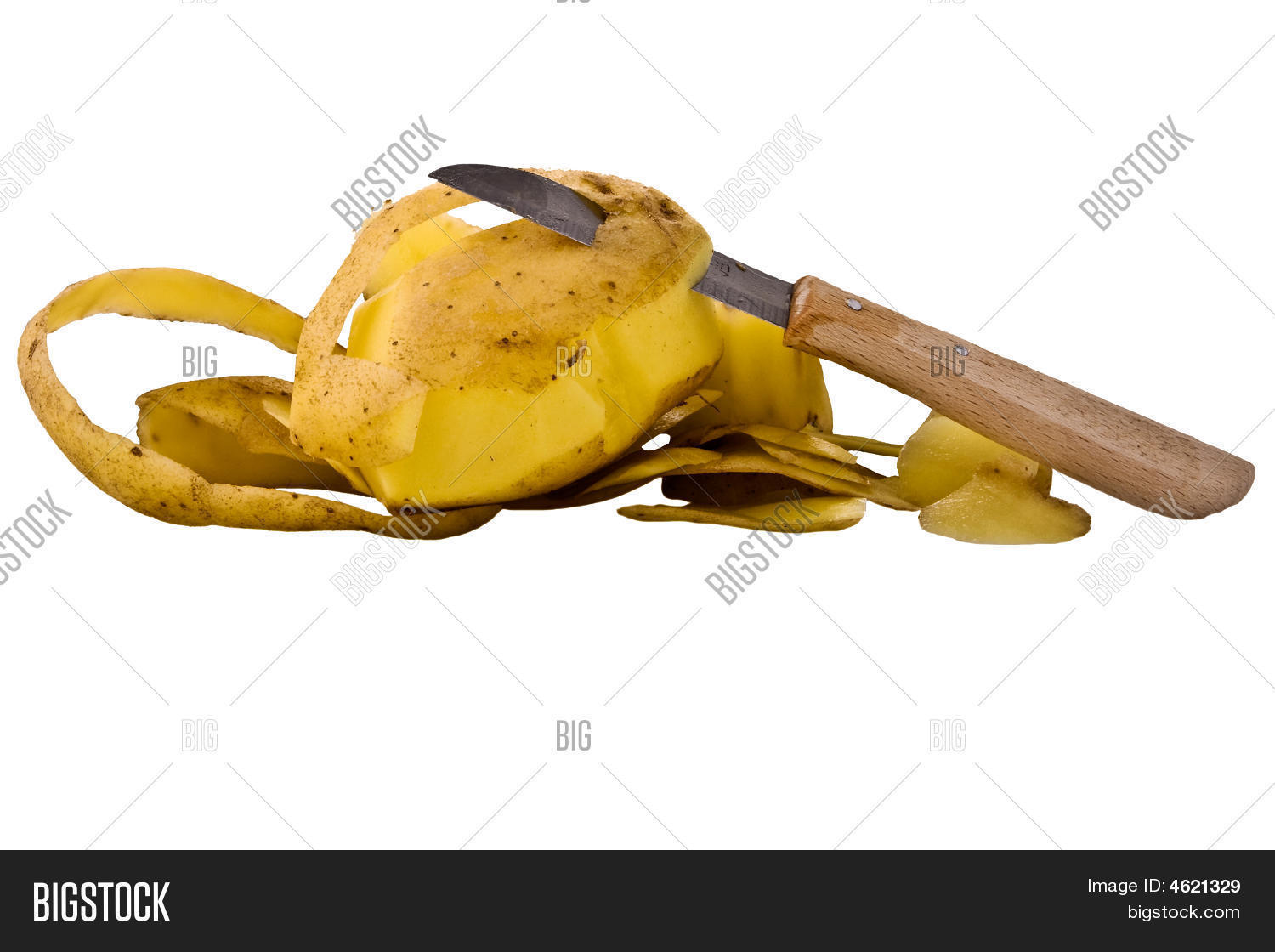 Potato Knife Image & Photo (Free Trial) Bigstock