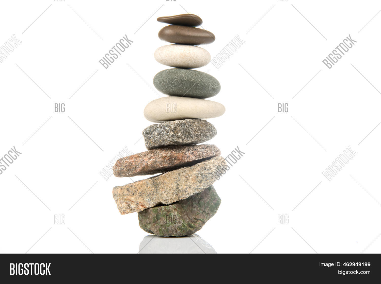 Stacking Rocks Pyramid Pyramid Stacked Stones Image & Photo (Free Trial) | Bigstock