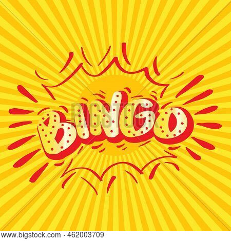 Bingo Letter Text Vector & Photo (Free Trial) | Bigstock