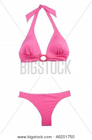 Rosa Halter Bikini