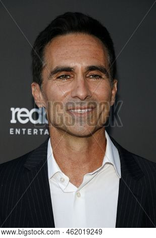 Nestor Carbonell at the Los Angeles premiere of 'Bandit' held at the Harmony Gold Theater in Hollywood, USA on September 21, 2022.