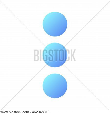 Ellipsis Menu Pixel Perfect Flat Gradient Color Ui Icon. Additional Commands. Program Options. Simpl