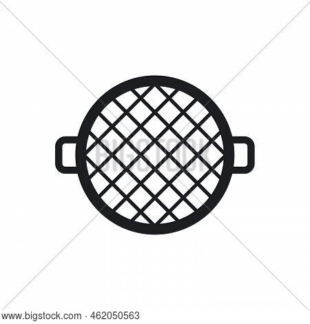 Grill Icon Template Black Color Editable. Grill Icon Symbol Flat Vector Illustration For Graphic And