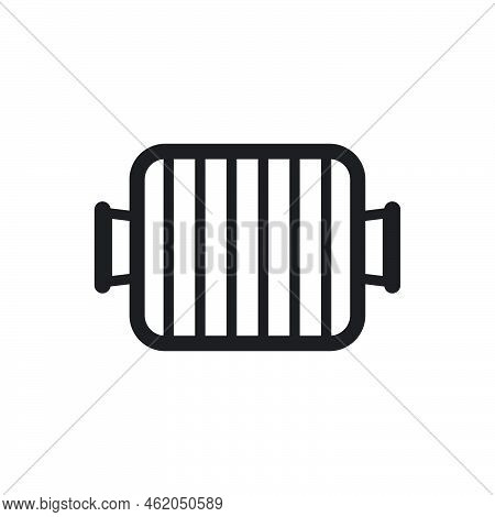 Grill Icon Template Black Color Editable. Grill Icon Symbol Flat Vector Illustration For Graphic And
