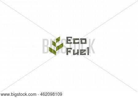 Template Logo Design For Eco Fuel Technology