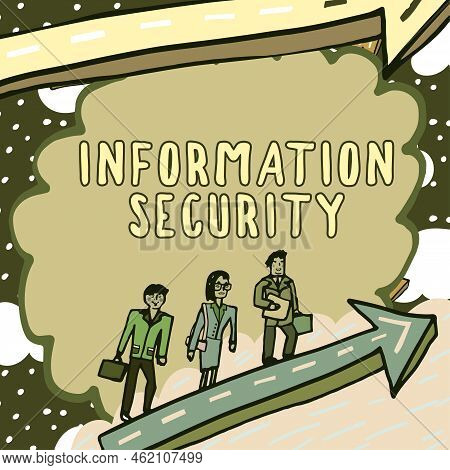 Conceptual Display Information Security. Business Showcase Infosec Preventing Unauthorized Access Be