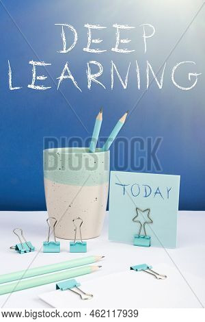 Inspiration Showing Sign Deep Learning. Word For Hierarchical Abstractions Artificial Intelligence A
