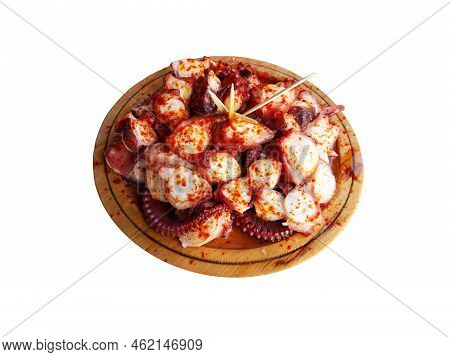Pulpo A La Gallega In Spanish Meaning Galician-style Octopus Or Polbo A Feira Meaning Fair-style Oct