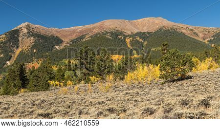 12,674 Foot Parry Peak And 13,588 Foot Mt. Cosgriff  Rise Above The Twin Lakes.  Outdoor Recreation 