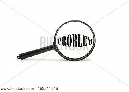 Loupe Analysing The Word 