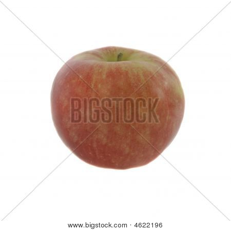 Big Red Fresh Apple Isolated On A White Background