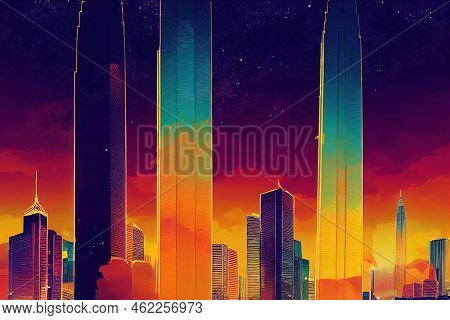 Anime Style, Kuala Lumpur Is The Capital City Of Malaysia , Anime Style U1 1