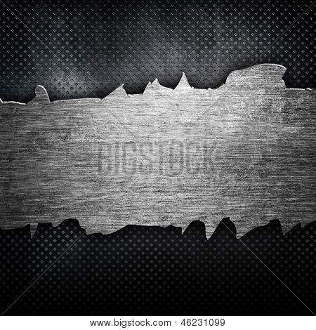 piastra metallica di cracking