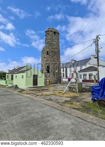 The Round Tower On Tory Island, County Donegal, Ireland