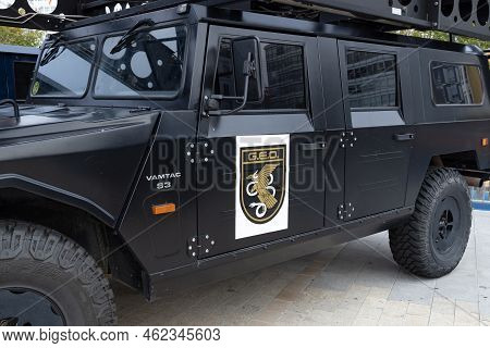 La Coruna, Spain; September 23, 2022: La Coruna, Spain; September 23, 2022: Grupo Especial Operacion