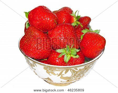Isolato frutta - fragole