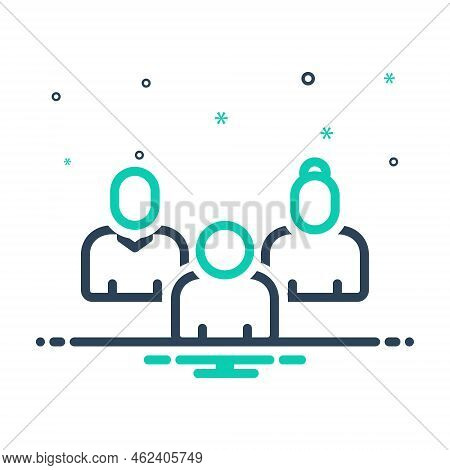 Mix Icon For Diverse Ethnic People Religion Culture Diversity Diversified Different Multifarious Sun