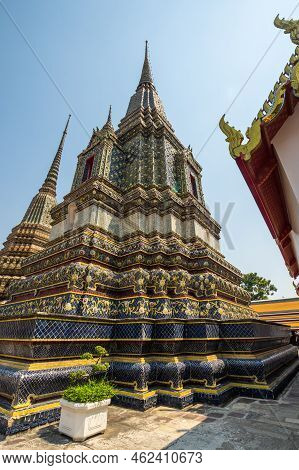 Wat Pho (known Also As The Temple Of The Reclining Buddha) Is A Buddhist Temple Complex In Bangkok, 