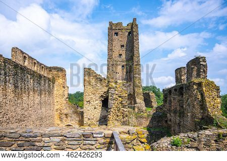 Okor - Ruins Of Medieval Castle Near Prague, Czech Republic