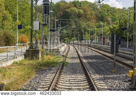 Bad Wimpfen Station In Bad Wimpfen, A Historic Spa Town In The District Of Heilbronn In The Baden-wu
