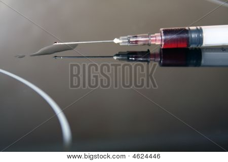 Breng de naald
