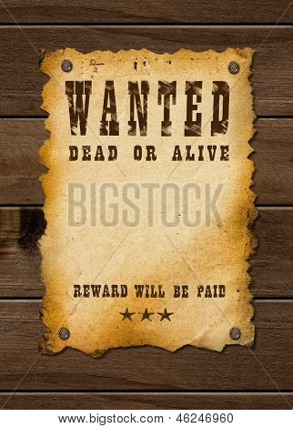Old Western Sign.