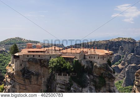 On Tiny Free Areas Of Varlaam Monastery Rocky Plateau, Monks Created Elegant And Contemplative Mini 