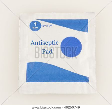 Antyseptyczne impregnowanej pakietów