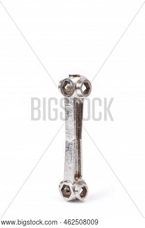 Universal Compact Metal Wrench, For Quick And Easy Repair Of Equipment.