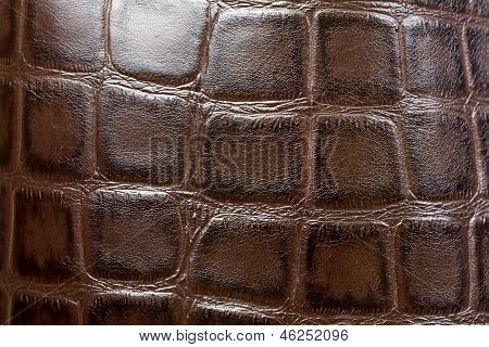 Braun Naturleder Hintergrund Closeup