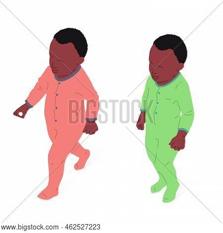 Isometric-baby-clothing