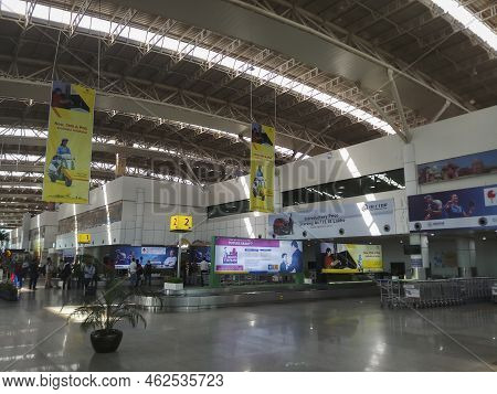Bhubaneswar, Odisha, India - 23rd July 2019 : Aiport Lounge At Biju Patnaik International Aiport. Be