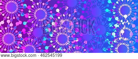Coronavirus Symbol Background Design. Coronavirus 2019-ncov. Corona Virus Icon Isolated