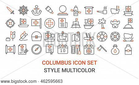 Illustration Vector And Logo Columbus Weapon Icon Perfect. Icon Sign From Modern Collection For Mobi