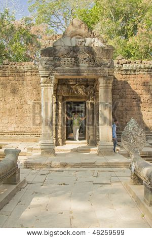 Cambodia.Angkor 扫管笏。