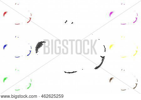 Cosmoledo Atoll Island (republic Of Seychelles, Indian Ocean, Outer Islands) Map Vector Illustration